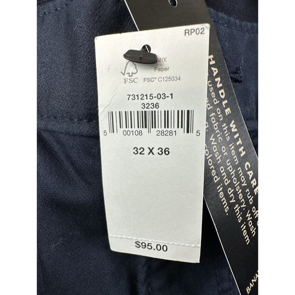 Banana Republic Travel Jeans Mens 32x36 Athletic Fit Stretch Denim NWT - Picture 6 of 13